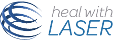 heal with laser logo